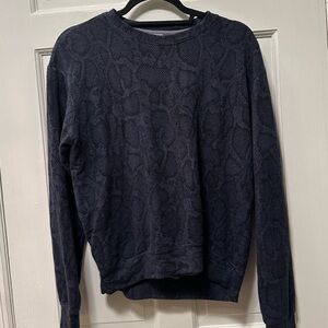Sundry Snake Print Pullover‎